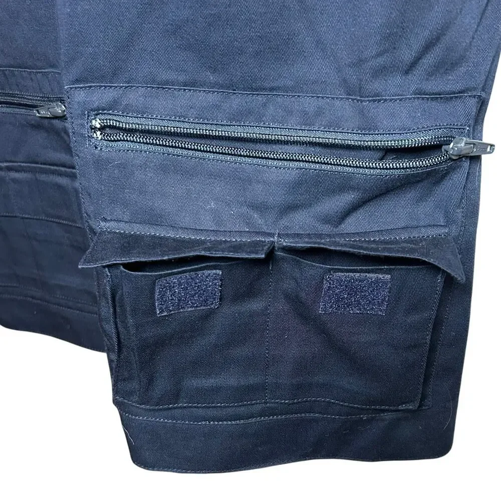 Vintage Gerzon Navy Technical Multi-Pocket Utility Gorpcore Vest